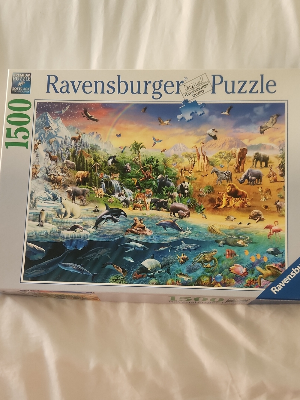 Ravensburger Colorful Wildlife Panorama Puzzle